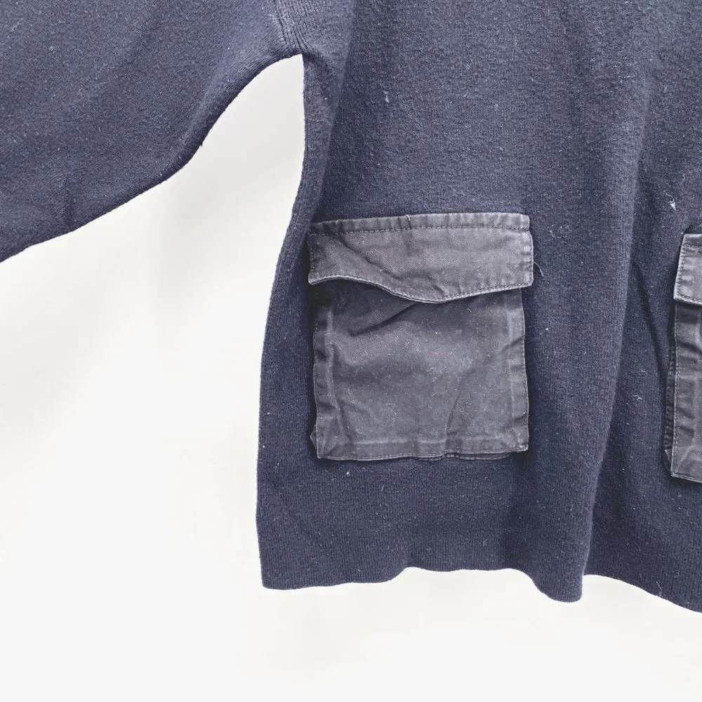 Girls' Zara Mockneck Pocket Tunic Sweater‎
